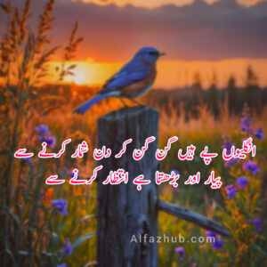 Best Intezar Poetry in Urdu | Heart Touching Poetry About Waiting and Love